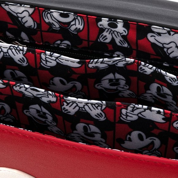 Disney Mickey Mouse Quilted Crossbody Bag - Picture 10 of 10